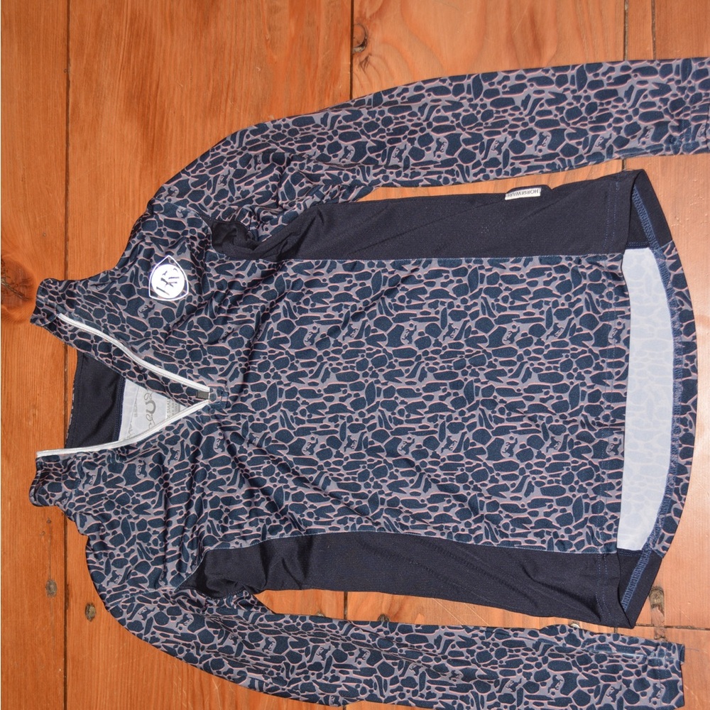 Horseware Ireland women’s stamina 1/4 zip long sleeve top